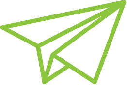 Icon paper plane